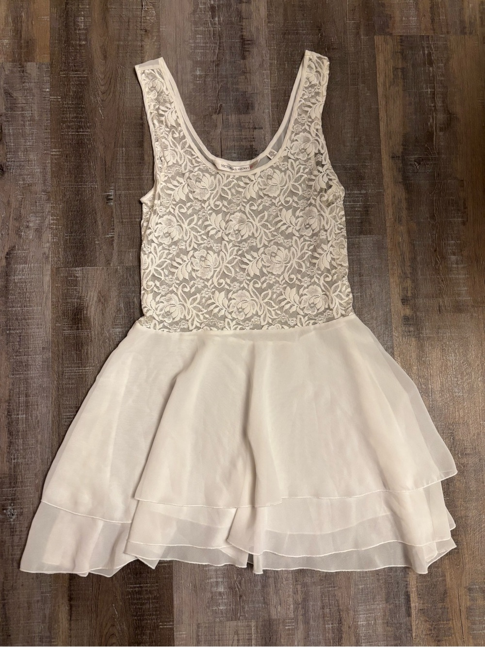 Vintage 90s Victorias Secret Lace Slip Dress Coquette Fairycore Size Small